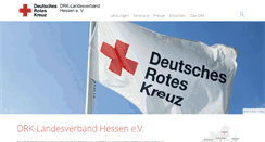 Desktop Screenshot of drk-hessen.de